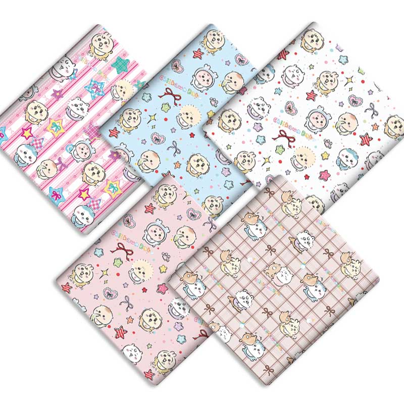 Home Textiles China - ผ้าโพลีเอสเตอร์ลายการ์ตูน 140x50 ซม. ผ้าฝ้าย ผ้าปะติดปะต่อ ผ้าสำหรับงานเย็บปักถักร้อย
