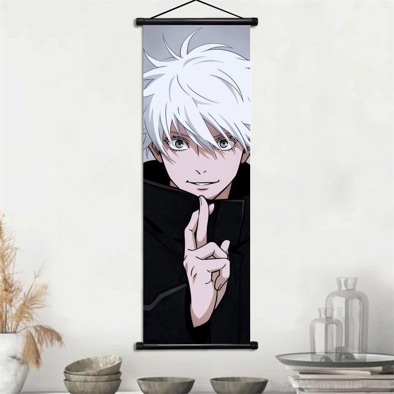 ผ้าแขวนผนังลายอนิเมะ จูจุตสึ ไ - Home Textiles Products บทวิจารณ์และราคา