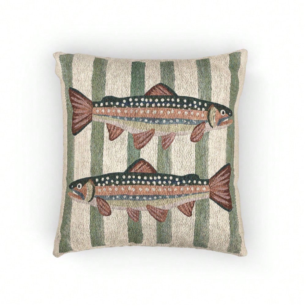 หมอนอิงลายปลาเรนโบว์ ขนาด 18x1 - Pillow Insert 18X18 บทวิจารณ์และราคา