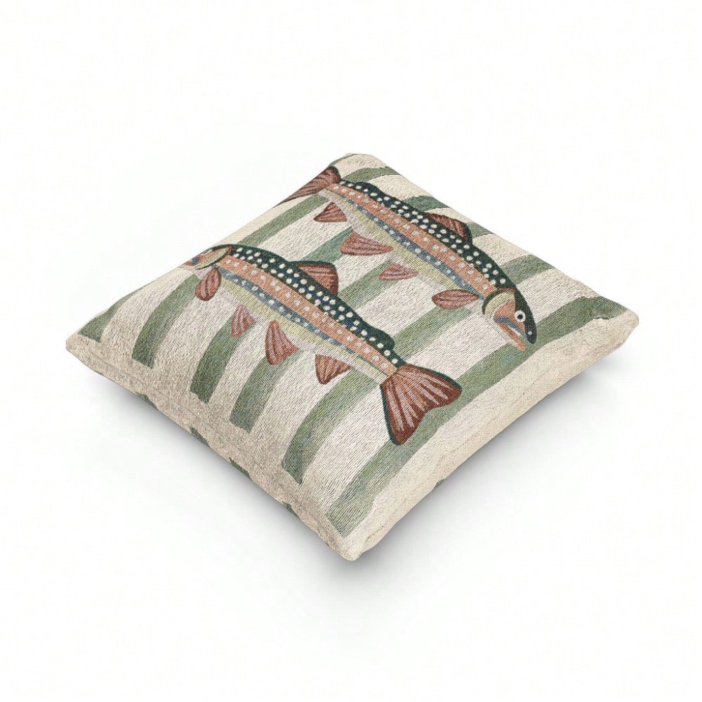 หมอนอิงลายปลาเรนโบว์ ขนาด 18x1 - Pillow Insert 18X18 บทวิจารณ์และราคา