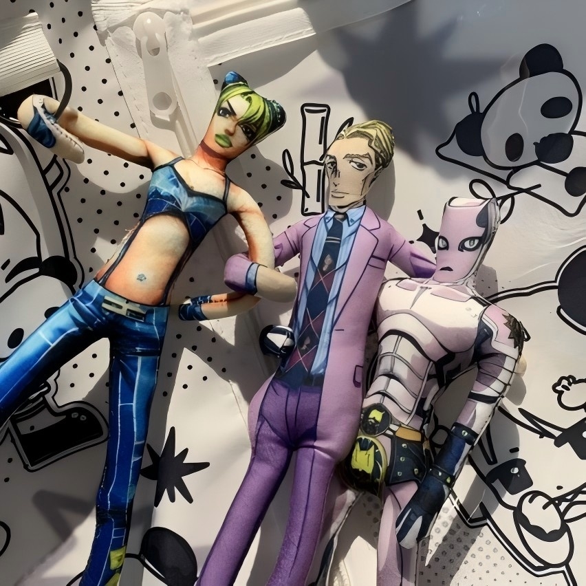 ตุ๊กตาหนูการ์ตูน JOJO's Bizarr - Home Textiles Products บทวิจารณ์และราคา