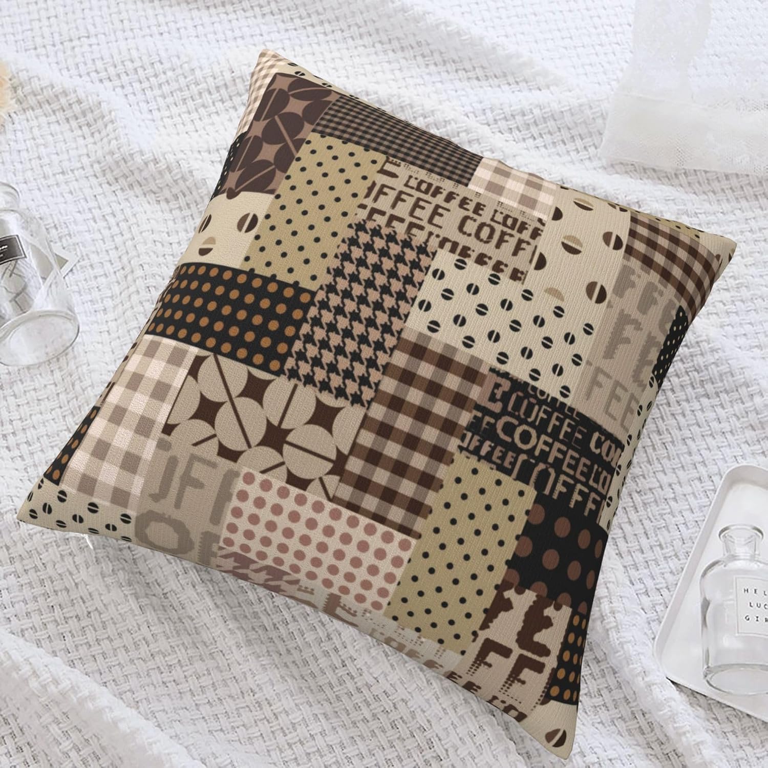 ปลอกหมอนอิงลายจุดวินเทจสำหรับช - Pillow Insert 18X18 บทวิจารณ์และราคา
