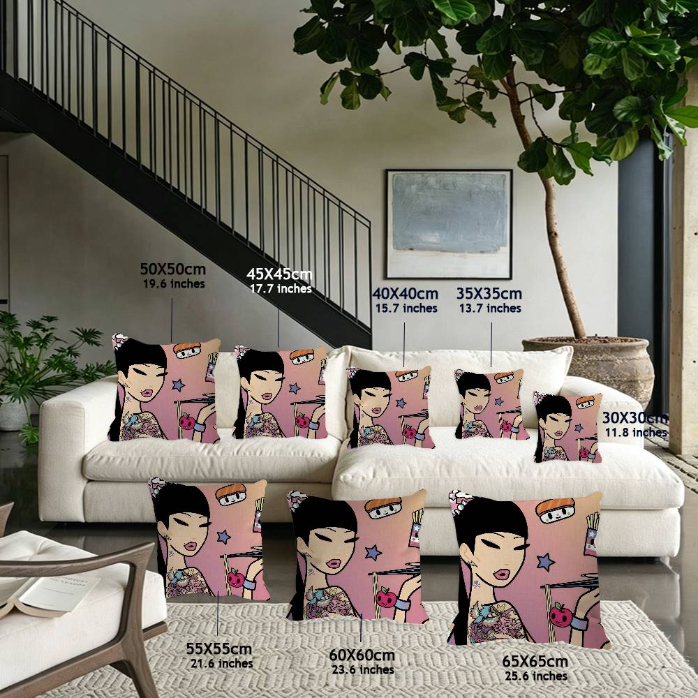 ปลอกหมอนการ์ตูนน่ารักนุ่มสบายส - Home Art Textiles บทวิจารณ์และราคา