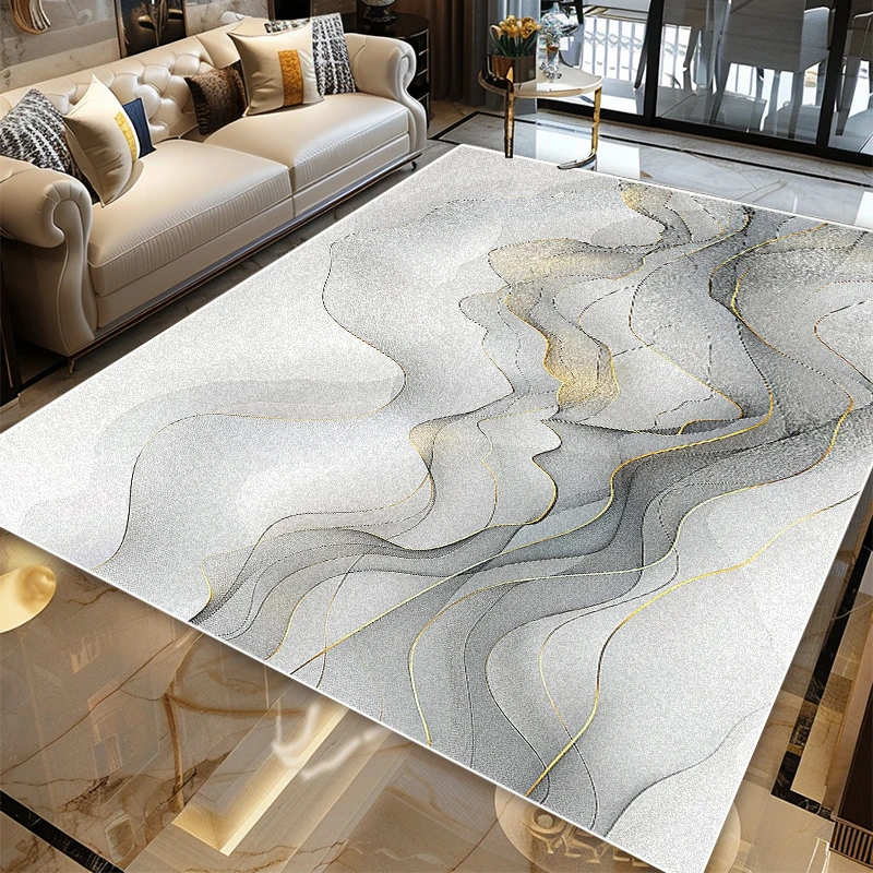 พรมปูพื้นลายหินอ่อนสไตล์นอร์ดิ - Home Art Textiles บทวิจารณ์และราคา