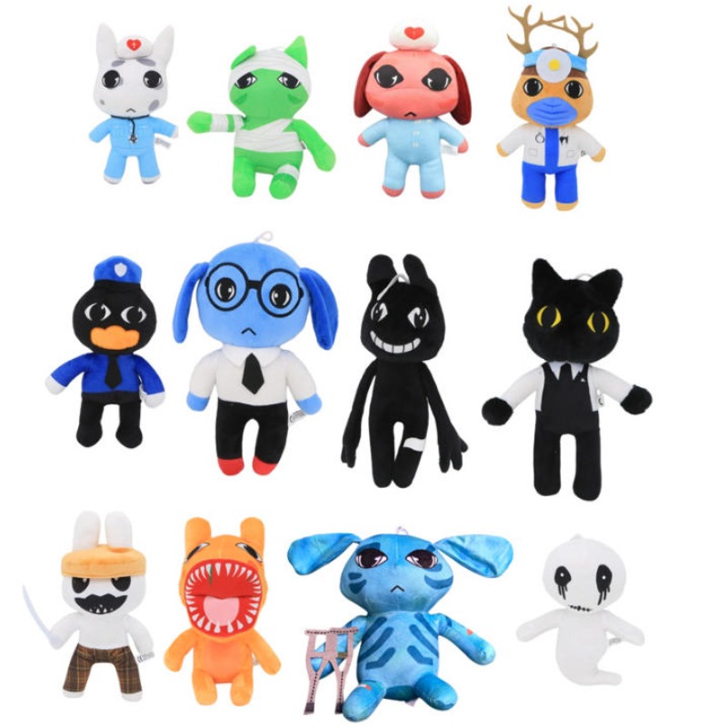 ตุ๊กตาผ้ากำมะหยี่จากเกมสยองขวั - Home Textiles Products บทวิจารณ์และราคา