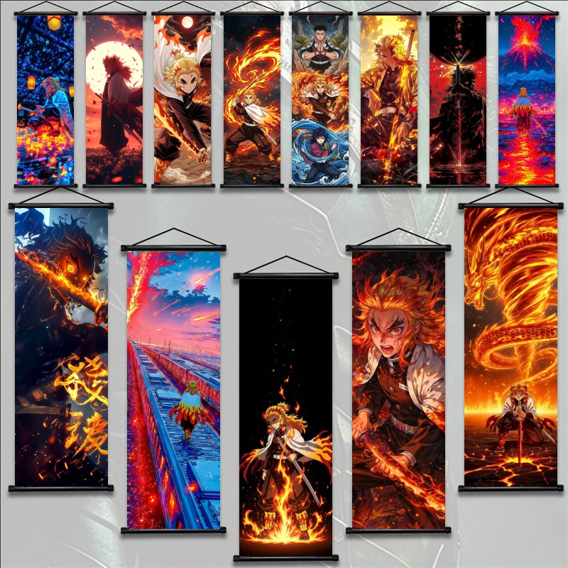 ผ้าพิมพ์ลายอนิเมะ Demon Slayer - Home Textiles Products บทวิจารณ์และราคา