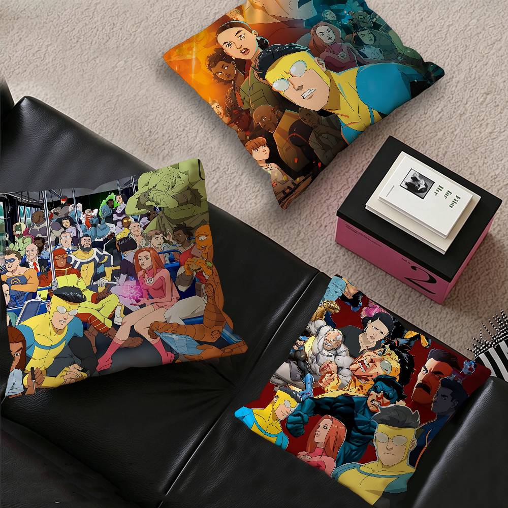ปลอกหมอนอิงลายการ์ตูน I-Invinc - Home Textiles Images บทวิจารณ์และราคา