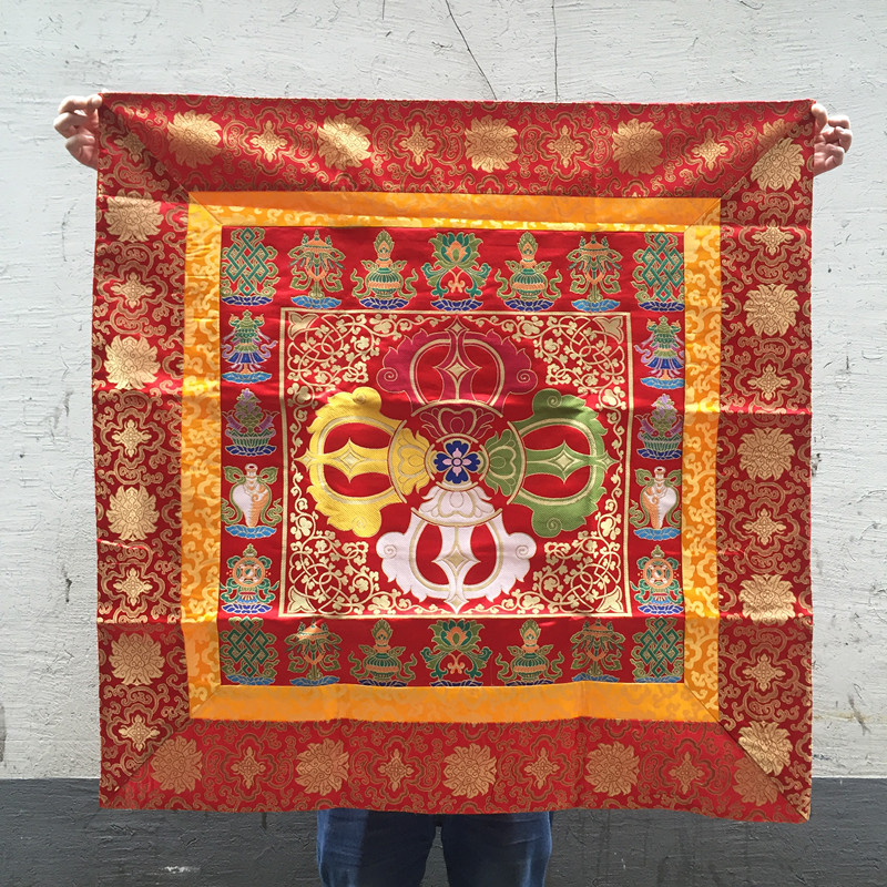 ผ้าปูโต๊ะบูชาพระพุทธรูปแบบปักล - Home Textiles Wholesale บทวิจารณ์และราคา