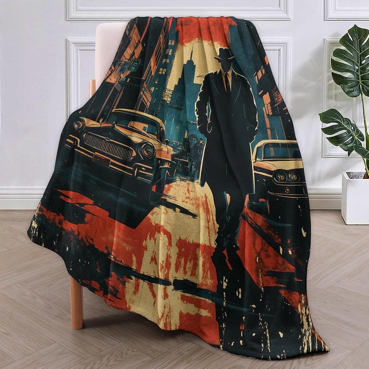 ผ้าห่มนักสืบสีดำ ของขวัญสำหรับ - Home Of Textiles บทวิจารณ์และราคา