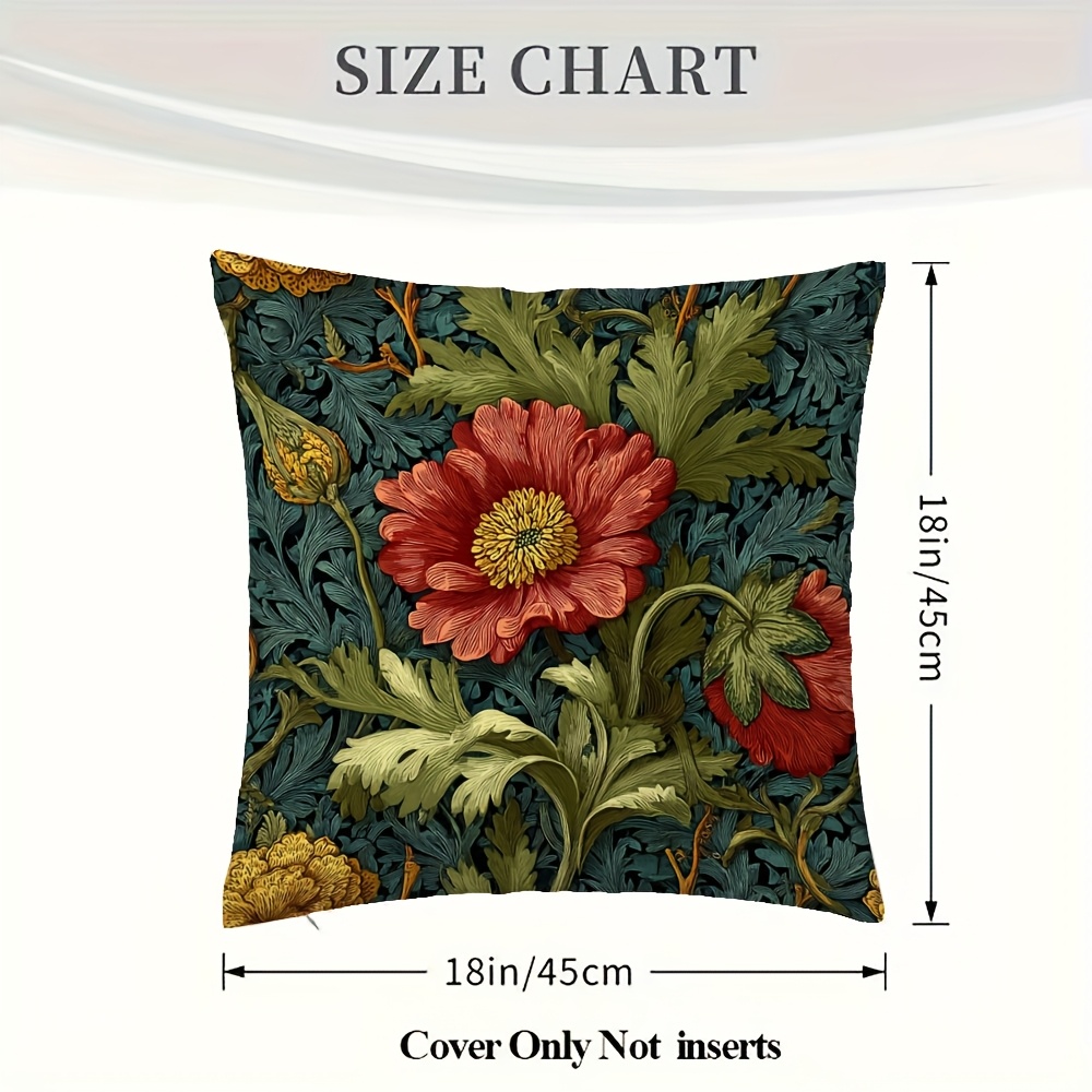 ปลอกหมอนตกแต่งสองด้าน ขนาด 18x - Pillow Insert 18X18 บทวิจารณ์และราคา