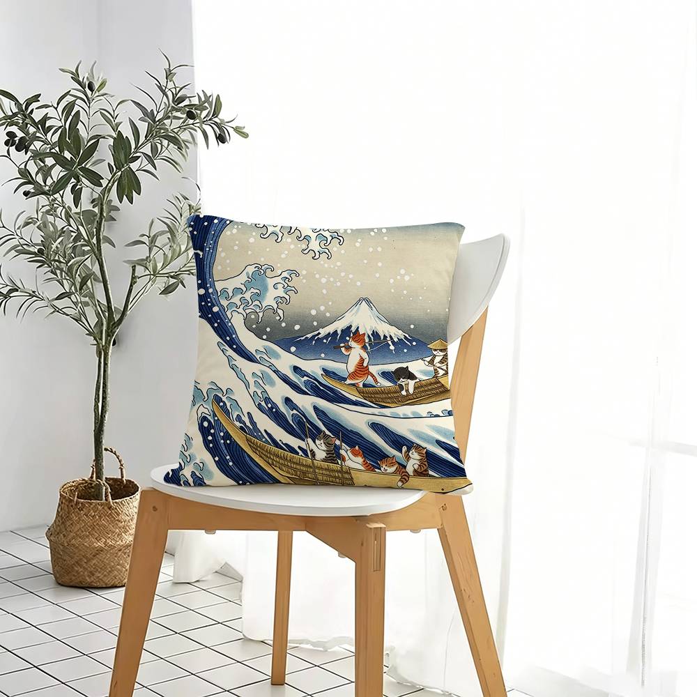 อาร์ต คัตสึชิกะ เอช-โฮคุไซ ปลอ - Home Art Textiles บทวิจารณ์และราคา
